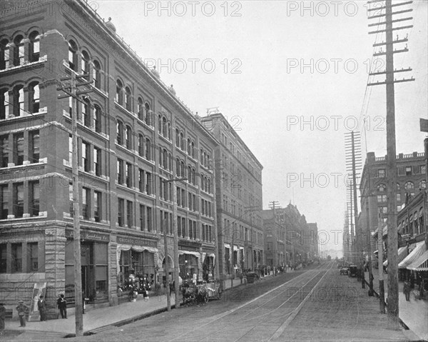 Cherry Street, Seattle, Washington, USA, c1900.  Creator: Unknown.