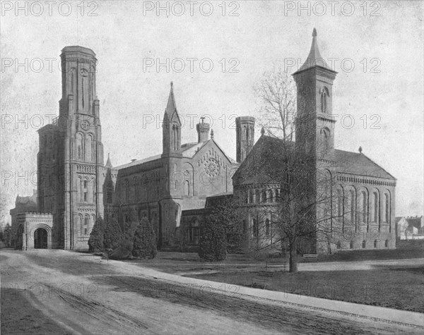 Smithsonian Institution, Washington D.C., USA, c1900.  Creator: Unknown.