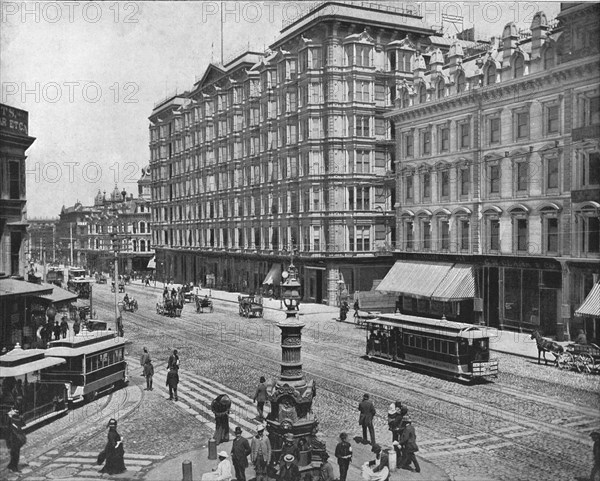 Market Street, San Francisco, California, USA, c1900.  Creator: Unknown.