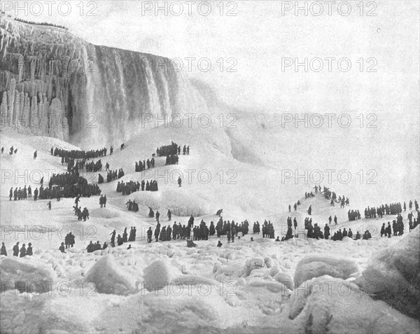 Ice Mountain, Niagara, New York State, USA, c1900.  Creator: Unknown.