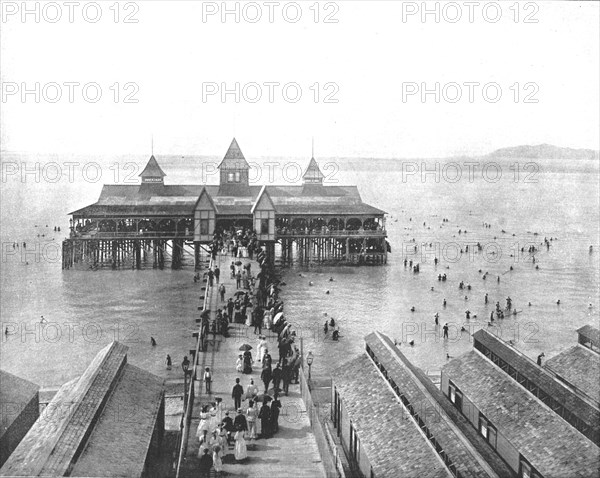 Garfield Beach, Great Salt Lake, Utah, USA, c1900.  Creator: Unknown.