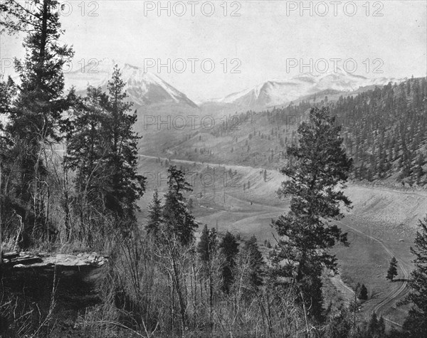 Sunshine Peak and Wilson Peak, Colorado, USA, c1900. Creator: Unknown.