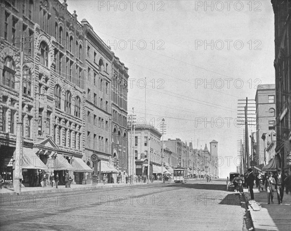 Pacific Avenue, Tacoma, Washington, USA, c1900.  Creator: Unknown.