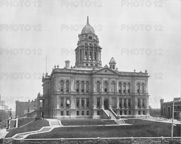 Court House, Omaha, Nebraska, USA, c1900.  Creator: Unknown.