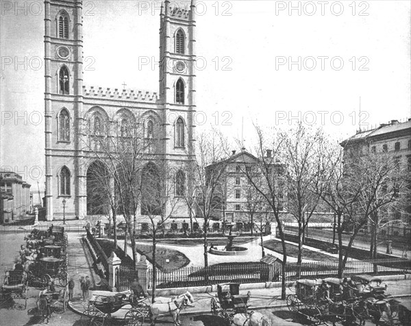 Place d'Armes, Montreal, Canada, c1900.   Creator: Unknown.