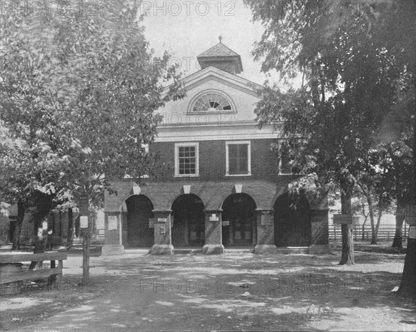 Old Court House, Bowling Green, Virginia, USA, c1900. Creator: Unknown.