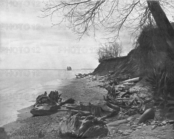 Heading for the Shore, Lake Michigan, USA, c1900.  Creator: Unknown.