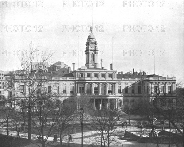 City Hall, New York, USA, c1900. Creator: Unknown.