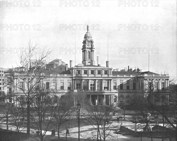 City Hall, New York, USA, c1900.  Creator: Unknown.