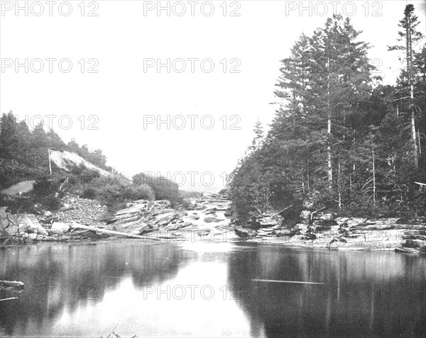 On the Ammonoosuc River, White Mountains, New Hampshire, USA, c1900. Creator: Unknown.