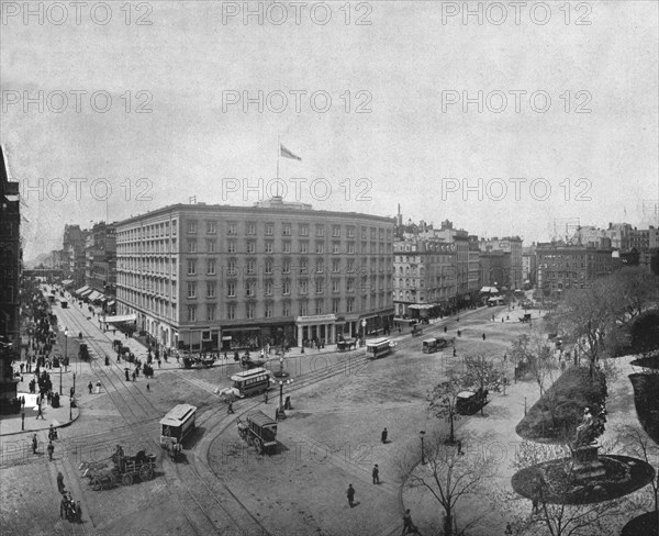 Fifth Avenue and Madison Square, New York, USA, c1900. Creator: Unknown.