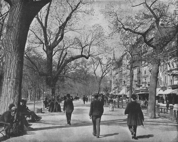 Tremont Street and 'The Common', Boston, USA, c1900.  Creator: Unknown.