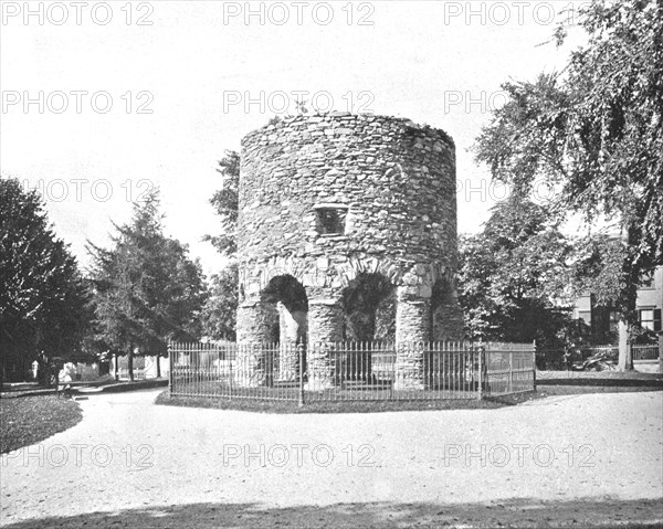 The Old Norse Tower, Newport, Rhode Island, USA, c1900.  Creator: Unknown.