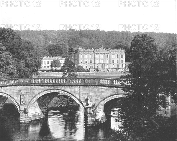 Chatsworth House, Derbyshire, 1894. Creator: Unknown.