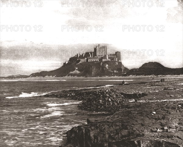 Bamburgh Castle, Northumberland, 1894. Creator: Unknown.