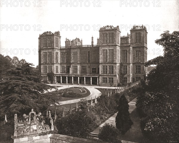 Hardwick Hall, Derbyshire, 1894. Creator: Unknown.