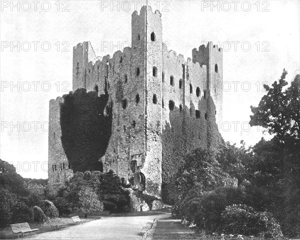 Rochester Castle, 1894. Creator: Unknown.