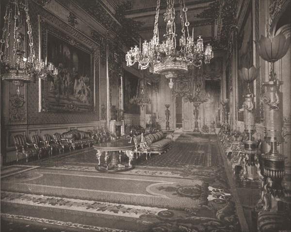 The Grand Reception Room, Windsor Castle, Berkshire, 1894. Creator: Unknown.