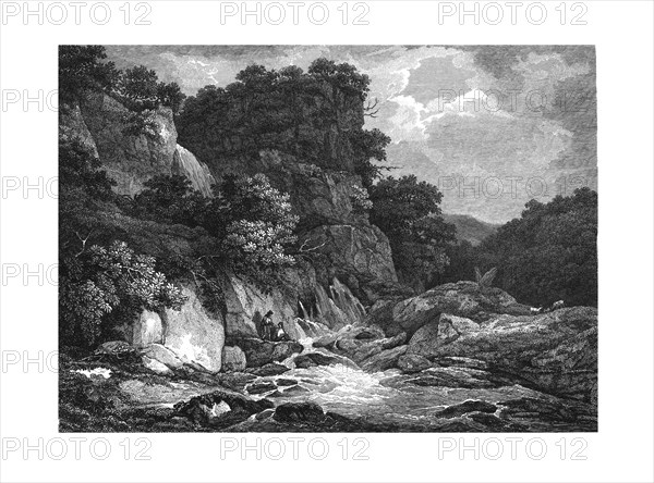 'Moss Dale, Yorkshire', 1809. Creator: Letitia Byrne.