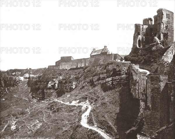 Scarborough Castle, North Yorkshire, 1894. Creator: Unknown.