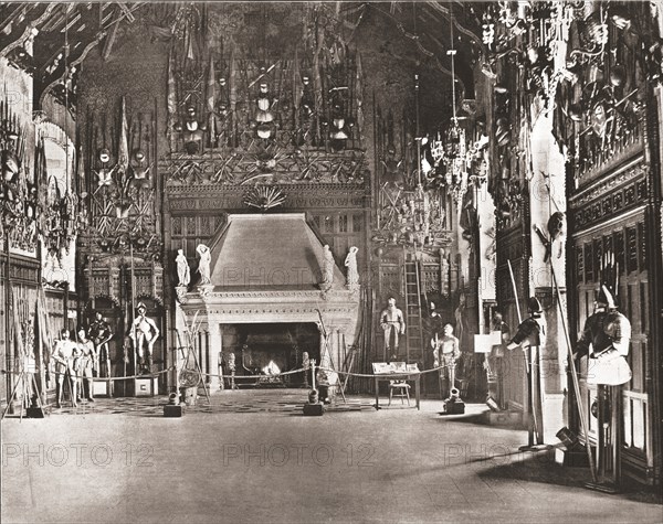 The Great Hall, Edinburgh Castle, Edinburgh, Scotland, 1894. Creator: Unknown.