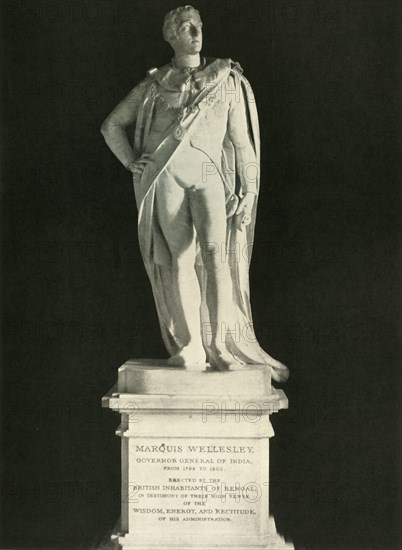 'Statue of Lord Wellesley', 1925. Creator: Unknown.