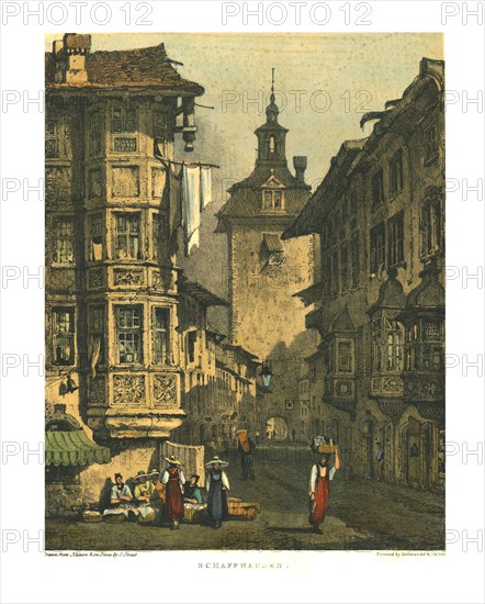 'Schaffhausen', early 19th century. Creator: Samuel Prout.