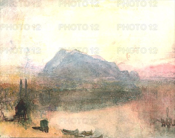 'Lucerne and the Righi: Early Dawn', c1840s, (c1900).  Creator: Unknown.