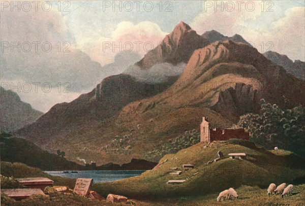 'A Mountain Landscape - Ben Lomond', (c1900).  Creator: Unknown.