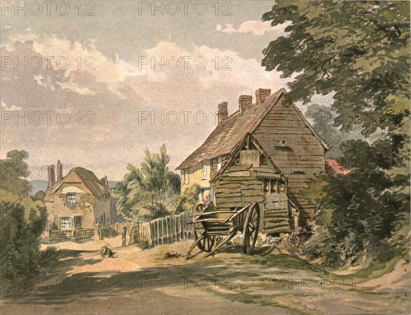 'Village Homes', (c1900). Creator: Unknown.