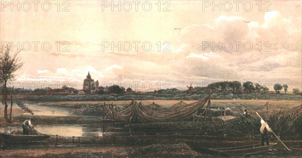 'Crowland Abbey', c1833, (c1900). Creator: Unknown.