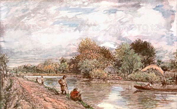 'Anglers', (c1900). Creator: Unknown.