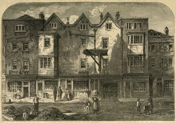 'Oldbourne Hall, Shoe Lane, 1823', (1897). Creator: Unknown.