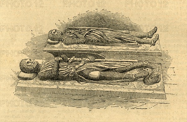 'Tombs of Knights Templars, 1870', (1897). Creator: Unknown.