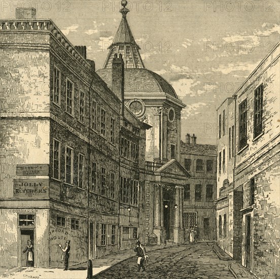 'The College of Physicians, Warwick Lane, 1868', (1897). Creator: Unknown.