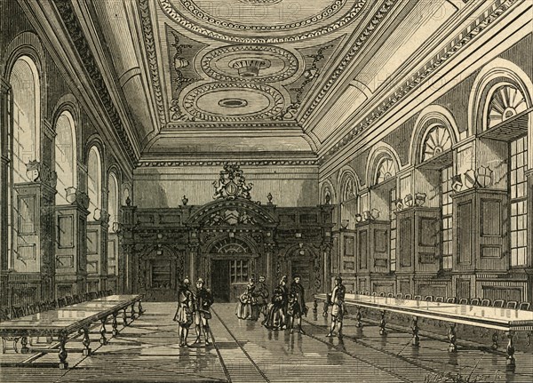 'Interior of Stationers' Hall, 1876', (1897). Creator: Unknown.