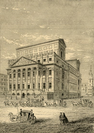 'The Mansion House in 1750', (1897). Creator: Unknown.