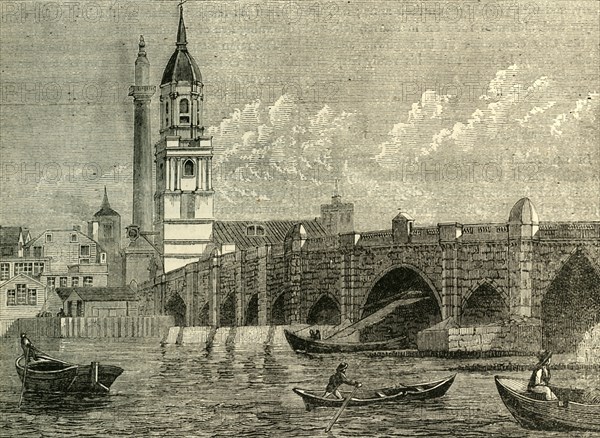 'London Bridge', c1872. Creator: Unknown.