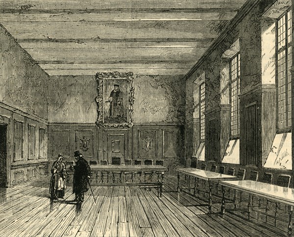 'Chapel of Merchant Taylors' School', c1872. Creator: Unknown.