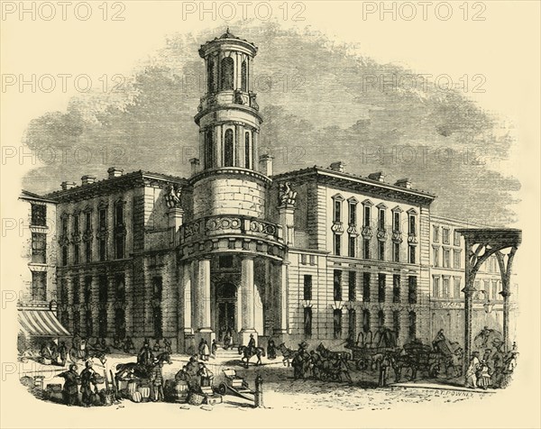 'The Present Coal Exchange', c1872. Creator: Unknown.