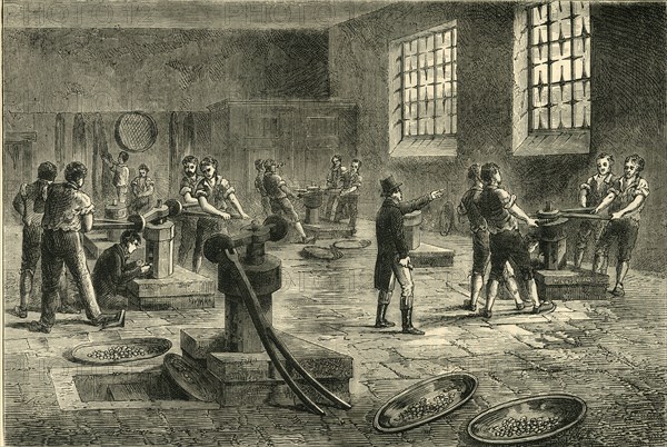 'Interior of the Mint', c1872. Creator: Unknown.