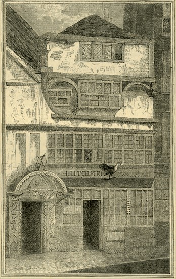 'Old House Formerly in Leadenhall Street', (c1872). Creator: Unknown.