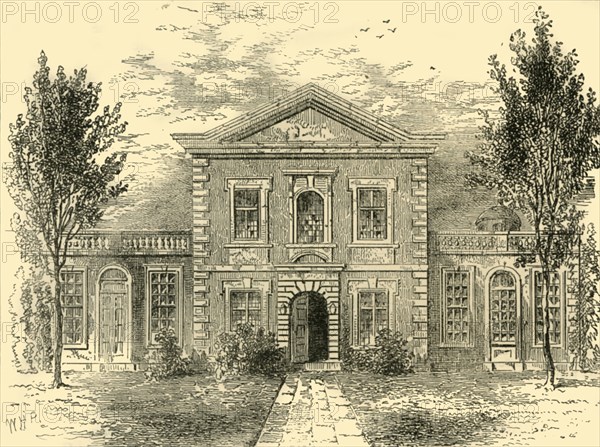 'Barber-Surgeon's Hall (1800)', (c1872). Creator: Unknown.