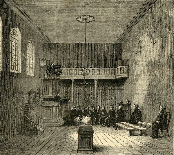 'The Chapel in Newgate', c1872. Creator: Unknown.