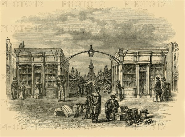 'Fleet Market', (c1872). Creator: Unknown.