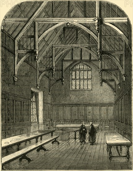 'The Hall of Gray's Inn', c1872. Creator: Unknown.