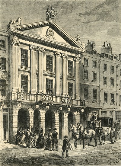 'Front of Old Drury Lane Theatre', (1881). Creator: Unknown.