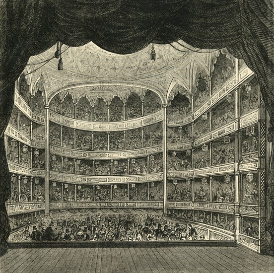 'Interior of Drury Lane Theatre, 1804', (1881). Creator: Unknown.