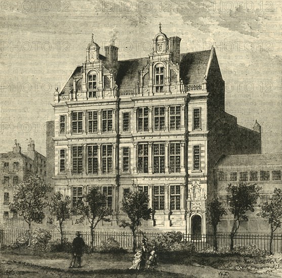 'The London School Board Offices', (1881). Creator: Unknown.