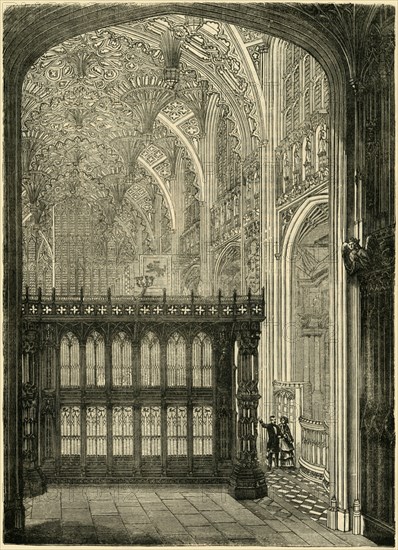 'Entrance to King Henry VII.'s Chapel', (1881). Creator: Unknown.